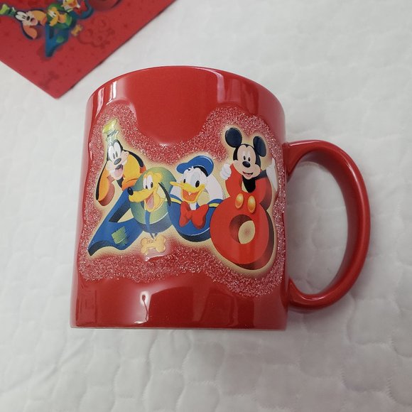 Disneyland Mickey Mouse and Friends Mug NEW IN BOX - Picture 1 of 8